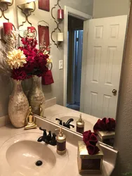 Украсить ванную комнату фото