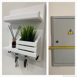 How to close an electrical panel in the hallway photo