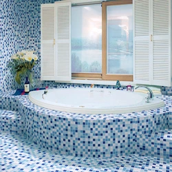 Мозаичная плитка дизайны ванных комнат