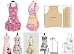 Sew beautiful aprons for the kitchen photo