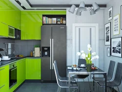 Gray Green Kitchen Photo