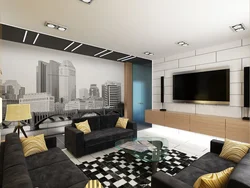 Fashionable living room interiors