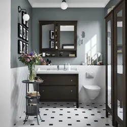 Дизайн ванной комнаты икеа