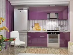 Color of facades for a small kitchen photo