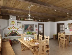 Photo Of Kitchen Interior Russian Style