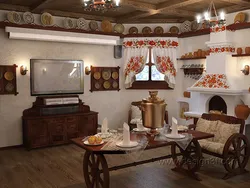 Photo Of Kitchen Interior Russian Style