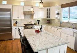 Which Countertop Is Best For A White Kitchen Photo