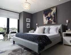 Bedroom design in modern style