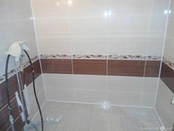 How to lay tiles in a bathroom design photo