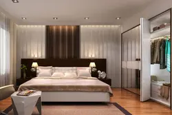 Bedroom modern design photo in the house