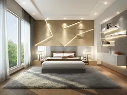 Спальні сучасны дызайн фота ў доме