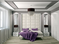 Bedroom interior in art deco style