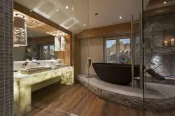 Large bathtub bathroom design