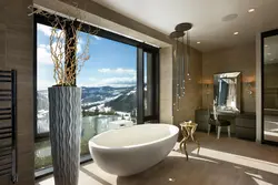 Large Bathtub Bathroom Design