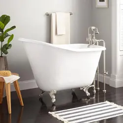 Bath Interior With Freestanding Bathtub