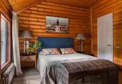 Country bedroom interior