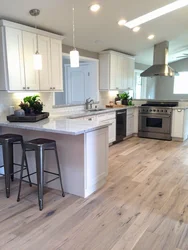 What floors are best for a kitchen in an apartment photo