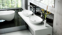 Bathroom Design With Countertop Sink Photo