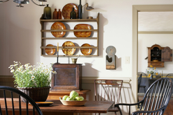 Shelves In A Modern Kitchen Interior