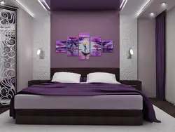 Bedroom Design In Lavender Tones