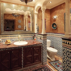 Oriental bath design