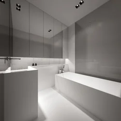 Minimalist bathroom design