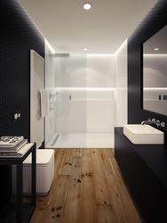 Минималистичный дизайн ванной