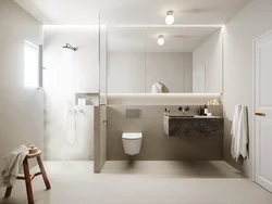 Minimalist bathroom design