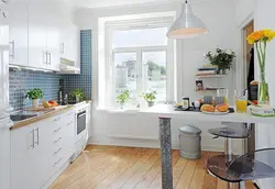 Kitchen In White Design Photo And Wall Color