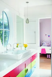 Children's bathroom interior