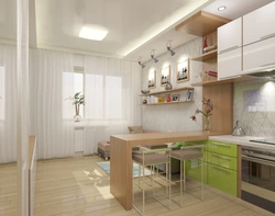Photo of kitchen design 24 sq.