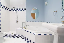 How To Visually Enlarge A Bathroom Using Tiles Photo