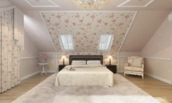 Attic Bedroom Interior Photo