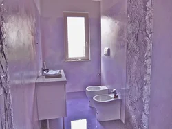 Штукатурка ванной в интерьере фото