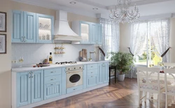 Kitchen Interior Design In A House In Provence Style