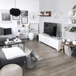Living Room Interior In Ikea Style