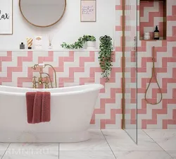 Tiled bathroom photo