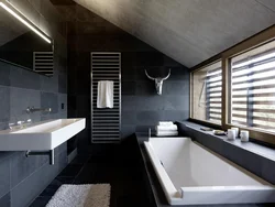 Bathroom Design In Dark Colors
