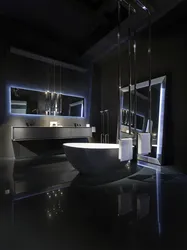 Bathroom Design In Dark Colors