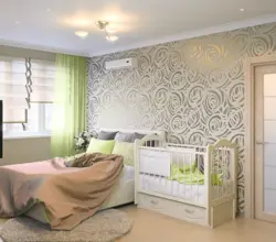 Дизайн родительской спальни с детской