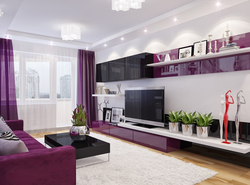 Дизайн гостинной комнаты в квартире