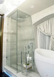 Duş kabinası və tualeti olan küvetlərin dizaynı
