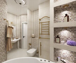 Duş kabinası və tualeti olan küvetlərin dizaynı