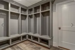 Дизайн интерьера прихожей с угловым шкафом