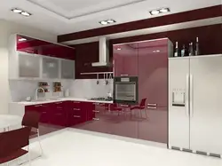 Ошхона бо мебели burgundy акс