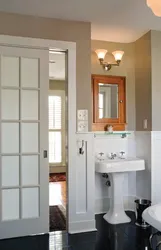 Bathroom doors photo in the interior