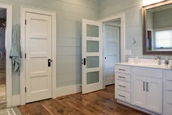 Двери в ванную комнату фото в интерьере