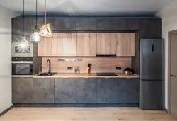 Photo of kitchen facades concrete