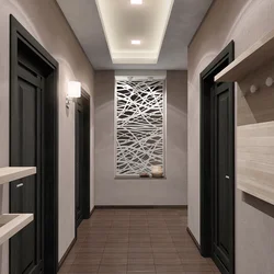 Interior Hallway In Apartment Wallpaper
