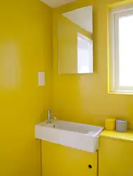 Ремонт в ванной комнате краской фото